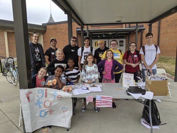Berea students prepare to vote